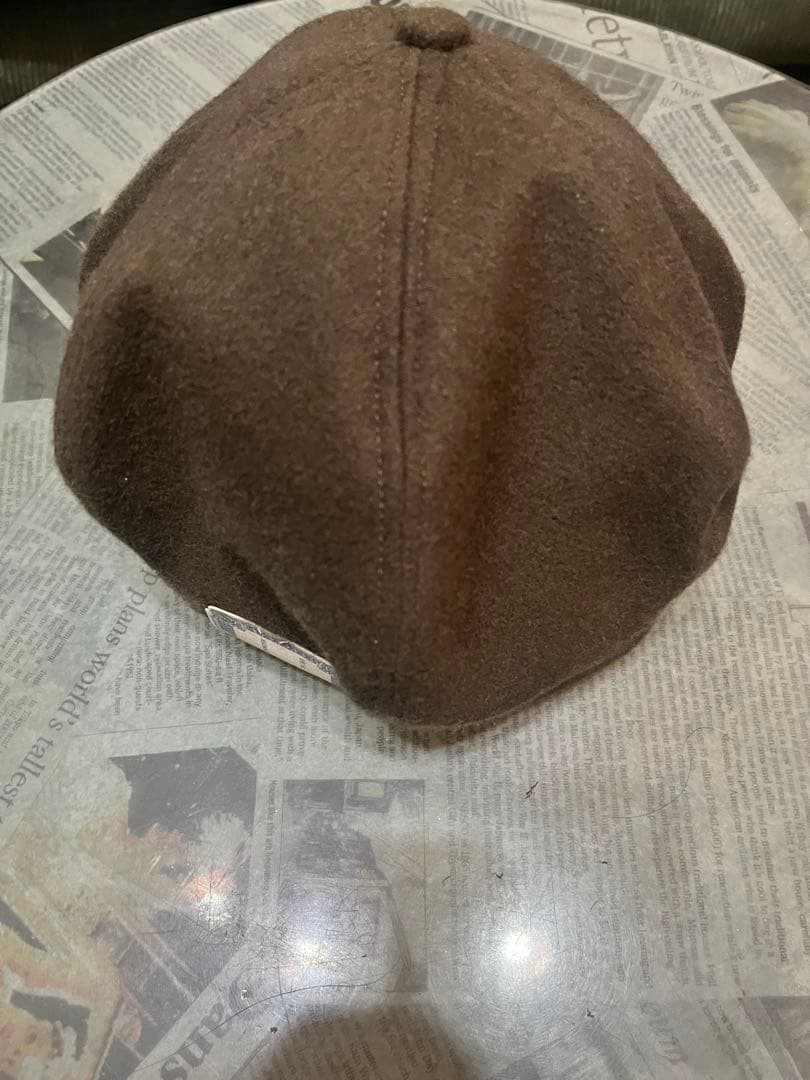 THE H.W.DOG&CO キャスケット　ウール　ブラウン　pkcap