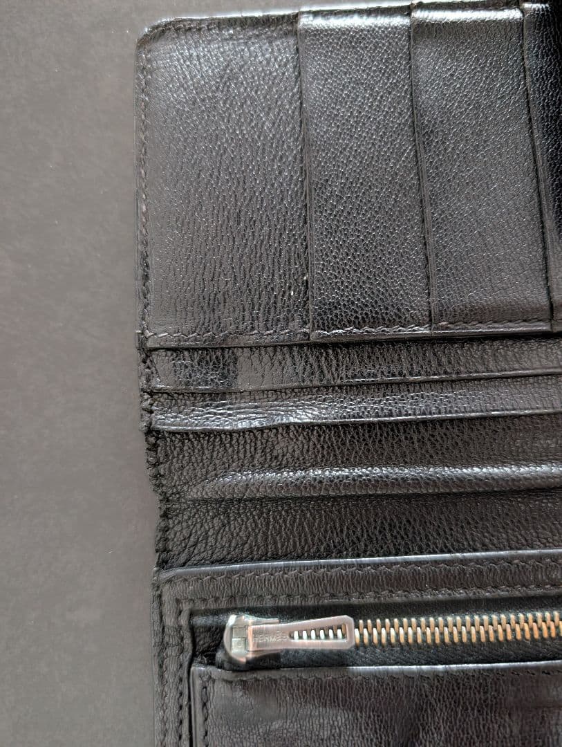 HERMES エルメス 長財布 ベアン リザード