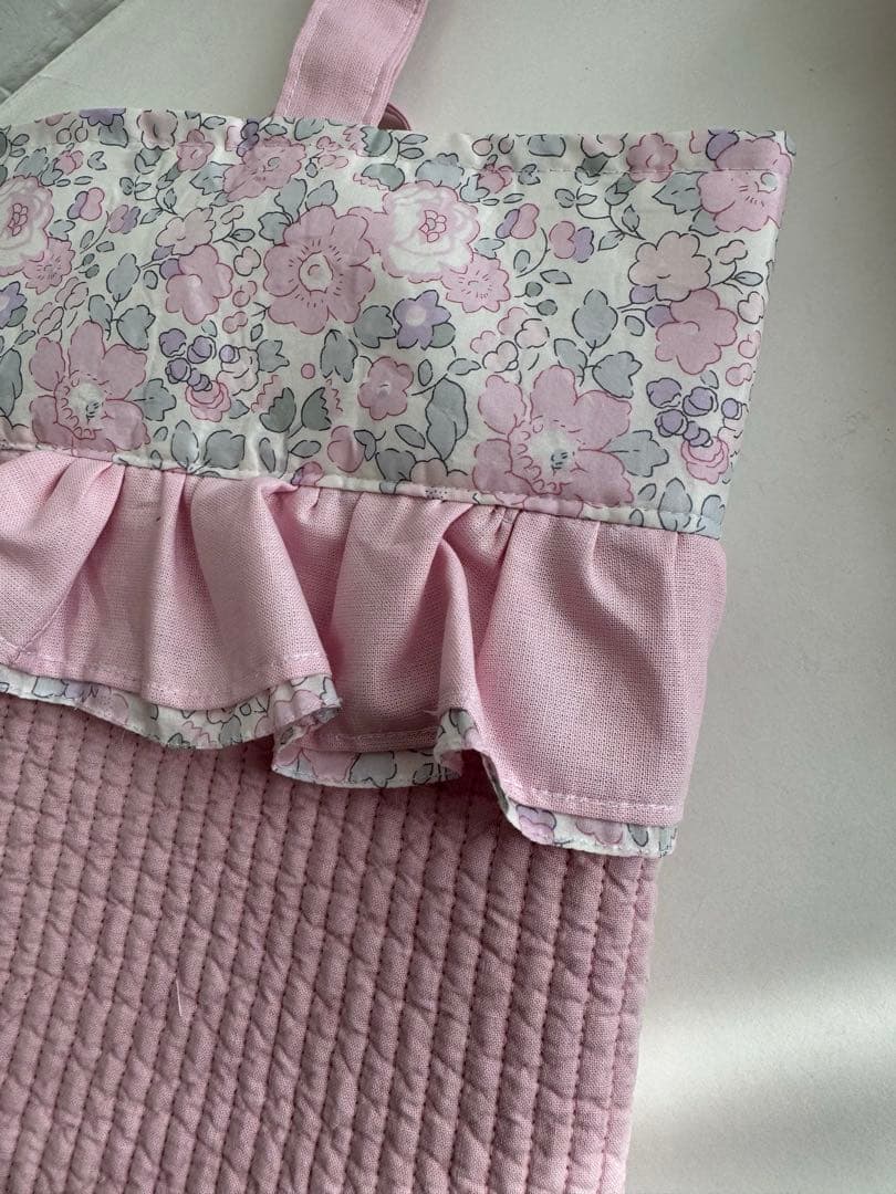 【プロフ必読！】りゅうまる　リバティ　レッスンバッグ　入園　入学　上履き袋