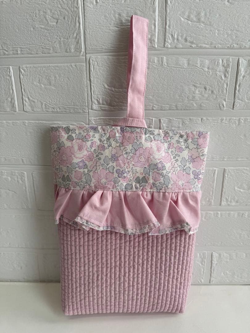 【プロフ必読！】りゅうまる　リバティ　レッスンバッグ　入園　入学　上履き袋