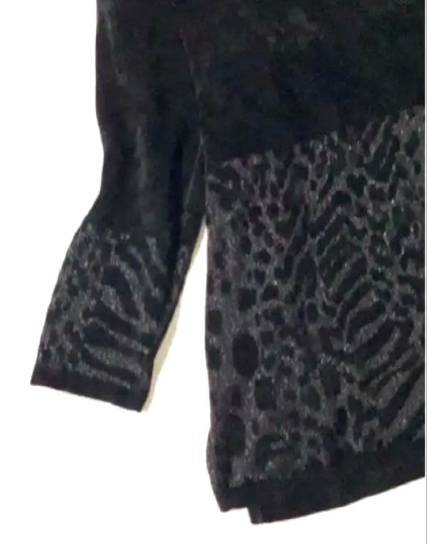 そ*ん様 美品　LEONARD レオナール　ベロア調　チュニック　厚手　L XL