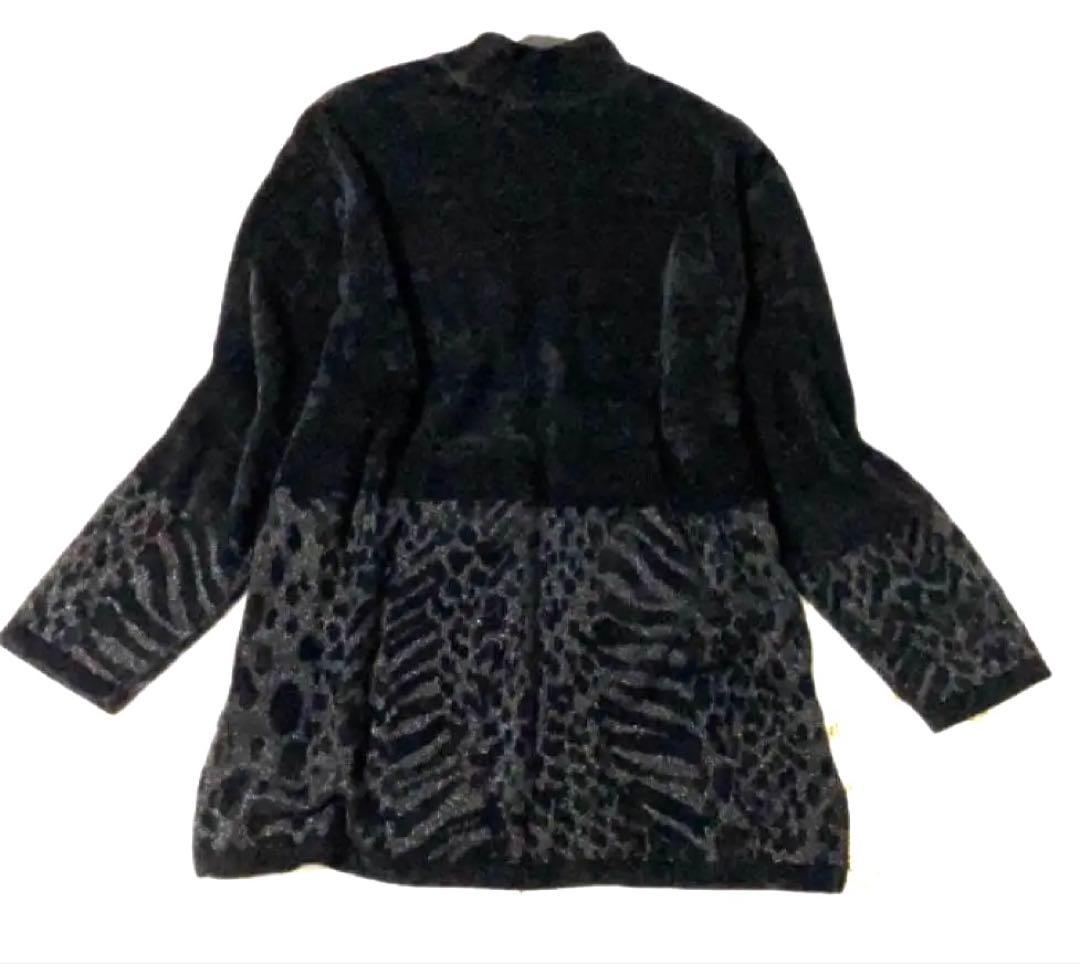 そ*ん様 美品　LEONARD レオナール　ベロア調　チュニック　厚手　L XL