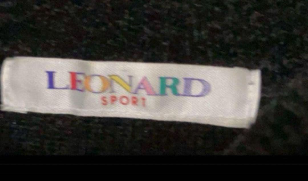 そ*ん様 美品　LEONARD レオナール　ベロア調　チュニック　厚手　L XL