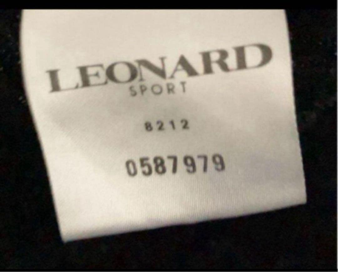そ*ん様 美品　LEONARD レオナール　ベロア調　チュニック　厚手　L XL