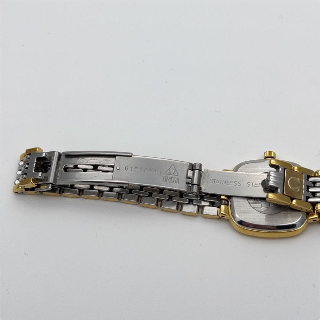 OMEGA De Ville SS GP QZ シャンパン文字盤 稼働 コンビ