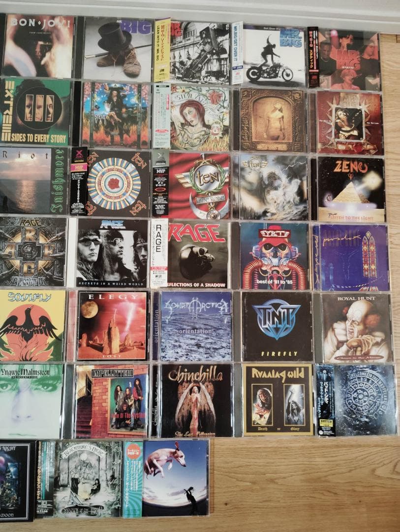 中古　ヘヴィーメタル　ヘビーメタル　ハードロック　ＣＤ　まとめて　52枚