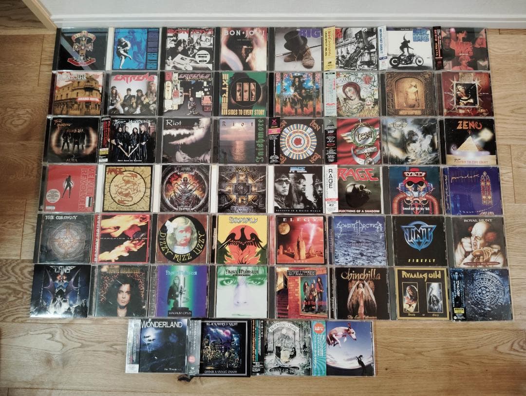 中古　ヘヴィーメタル　ヘビーメタル　ハードロック　ＣＤ　まとめて　52枚