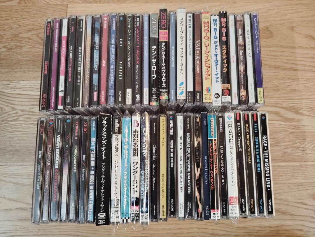 中古　ヘヴィーメタル　ヘビーメタル　ハードロック　ＣＤ　まとめて　52枚