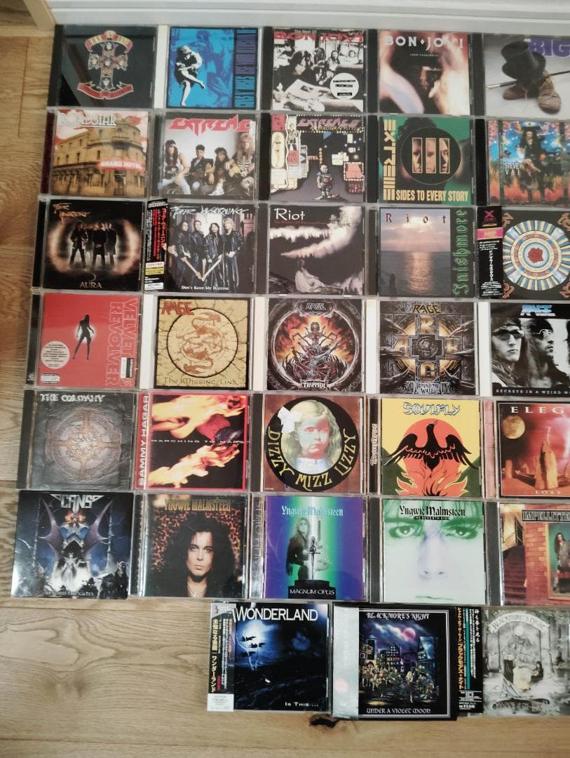 中古　ヘヴィーメタル　ヘビーメタル　ハードロック　ＣＤ　まとめて　52枚