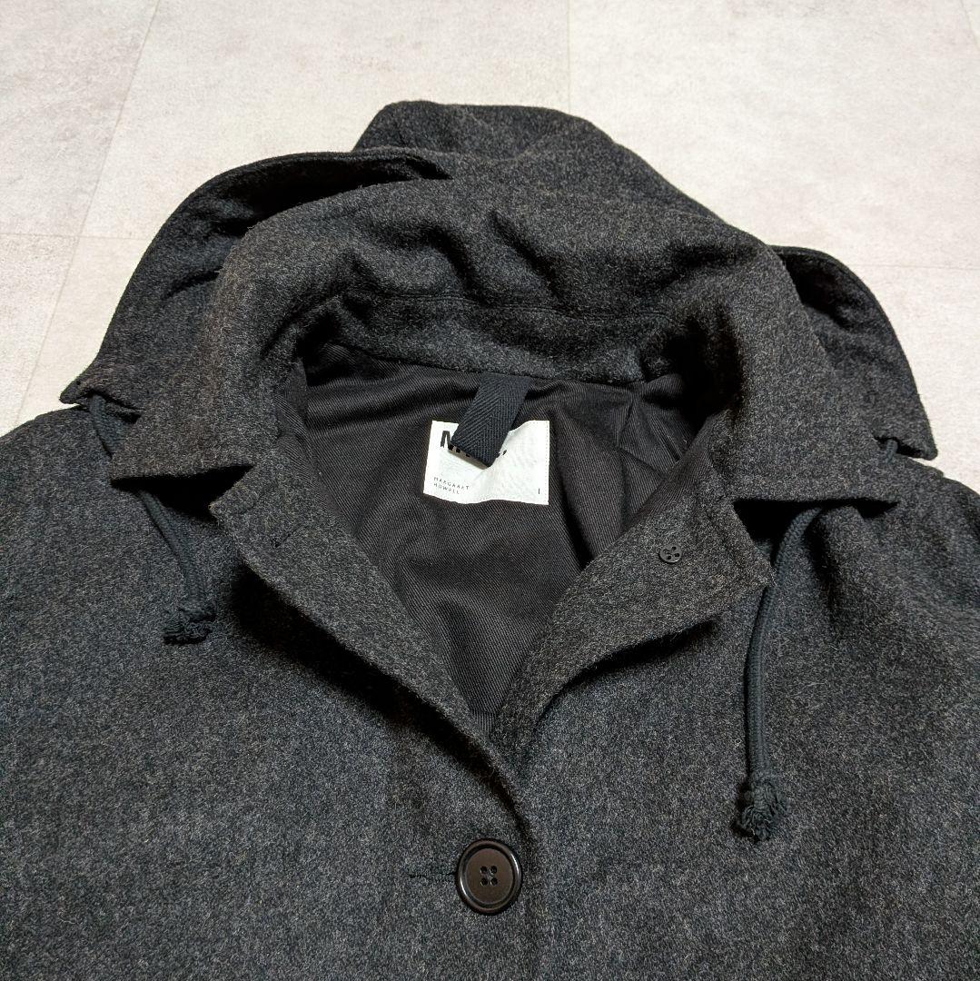 極美品✨️24AW MHL. ベーシックウールメルトンコート 定価6.4万