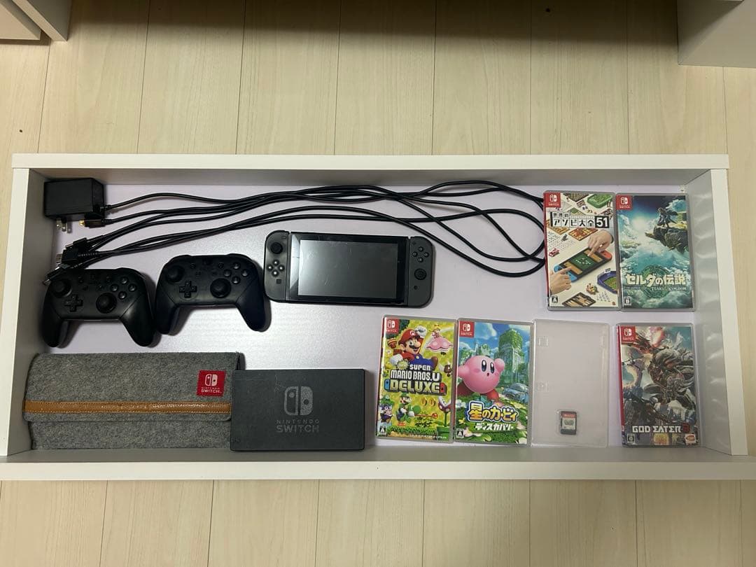 @*入様 NintendoSwitch➕PROコン➕ゲームソフト6本セット
