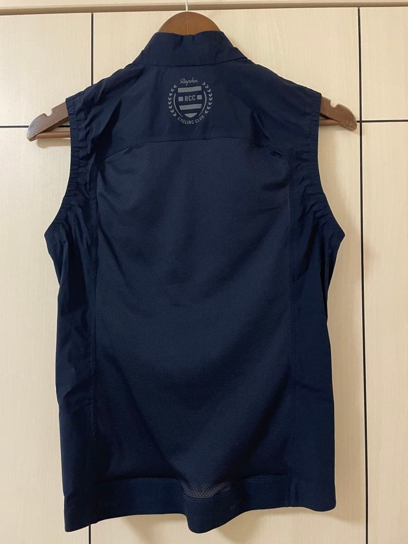 Rapha RCC プロチーム ライトウェイト ジレ Sサイズ ダークネイビー