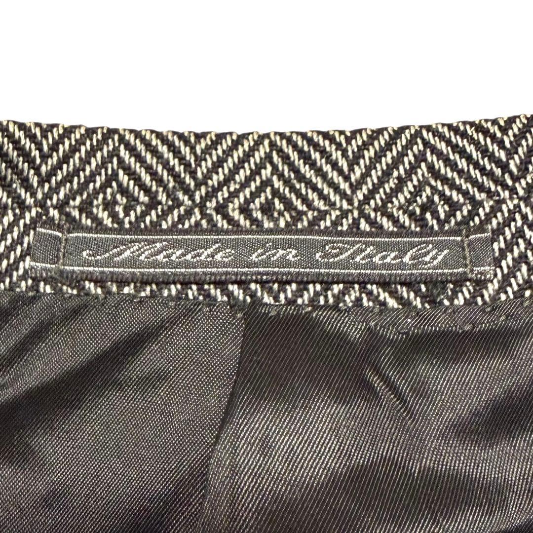 GUCCI グッチ シングル テーラードジャケット ヘリンボーン イタリア製 L