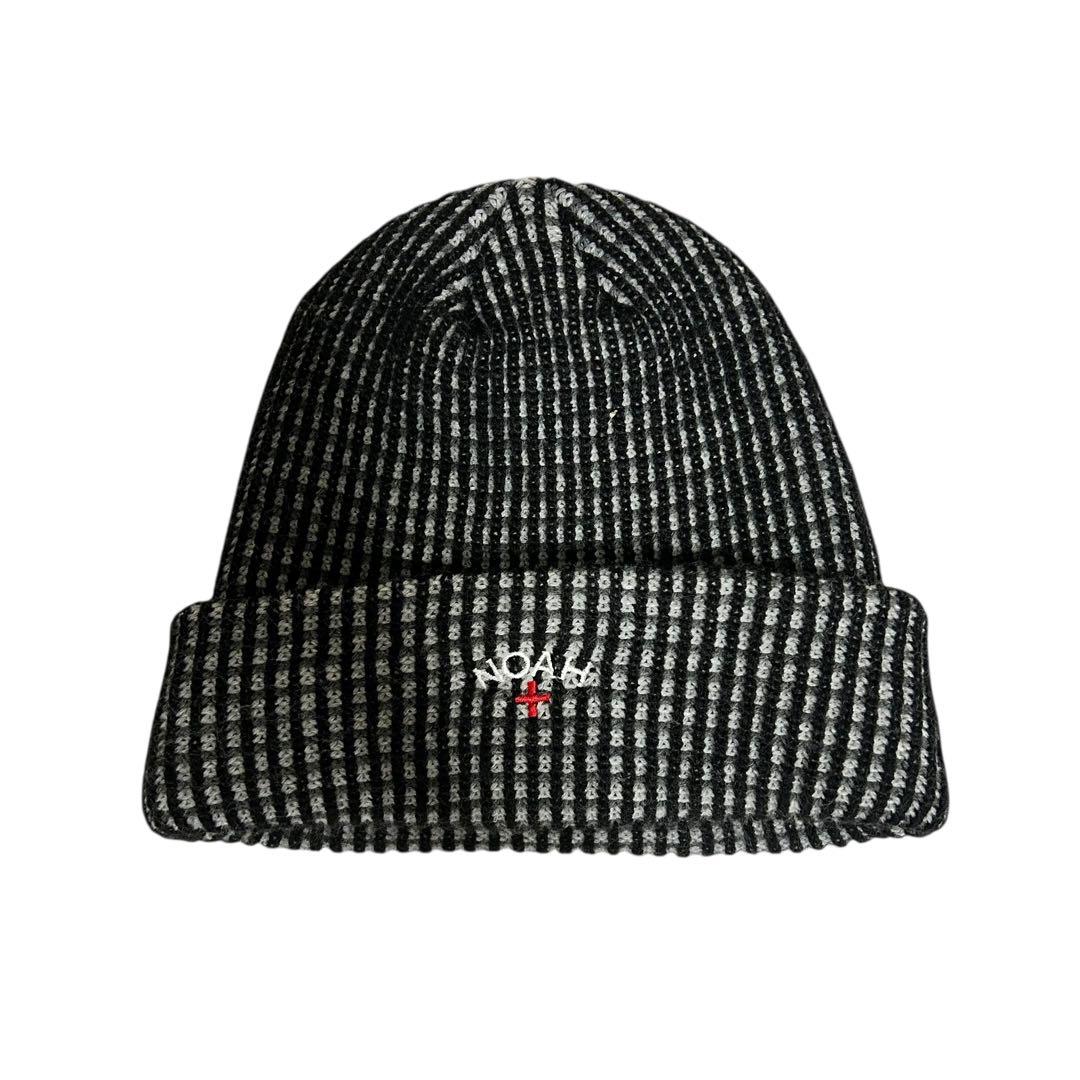 NOAH ビーニー ニット帽 black / gray beanie