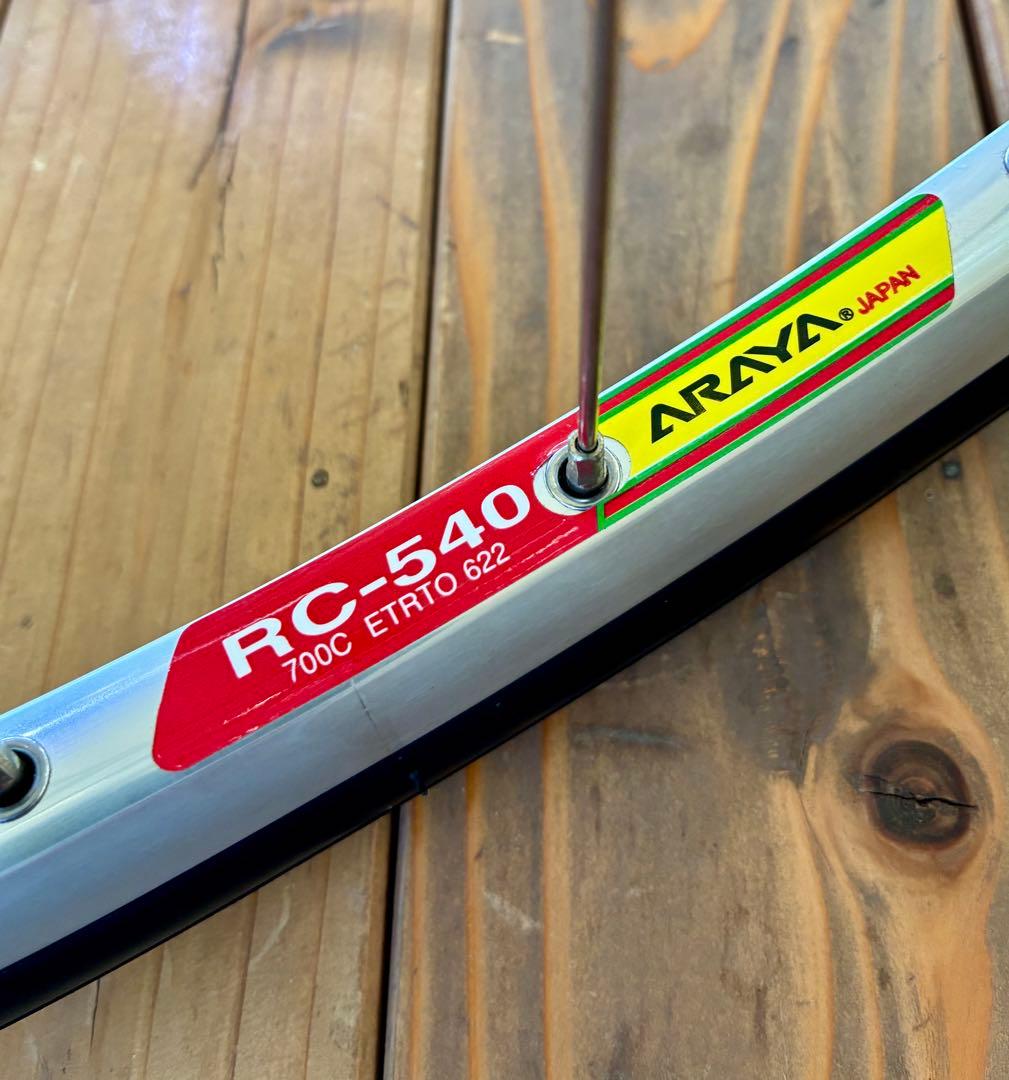 値下【新品未使用】アルテ6800ハブ&アラヤリム クリンチャータイヤ付き