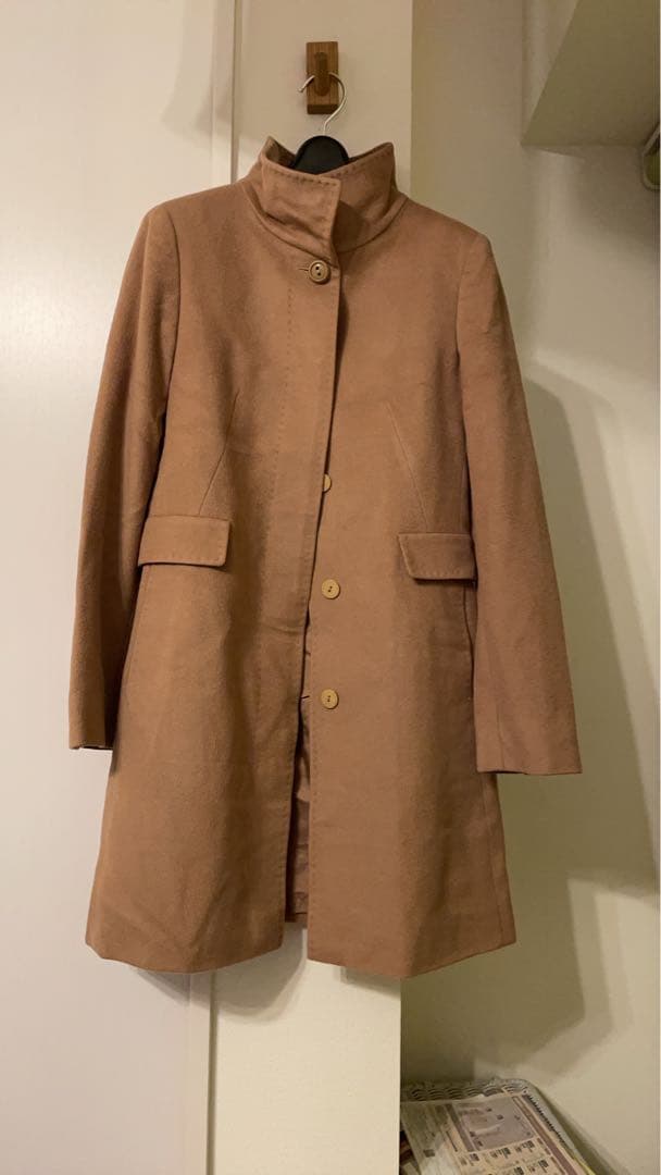☆美品☆MaxMara マックスマーラスタジオ　スタンドカラーコート　40