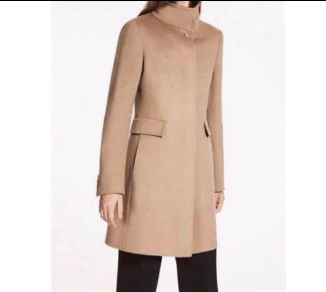 ☆美品☆MaxMara マックスマーラスタジオ　スタンドカラーコート　40