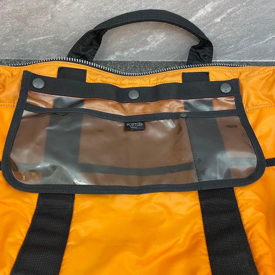 美品 廃盤 希少✨ ポーター タンカー 2WAY 黒ボストンバッグ 大容量