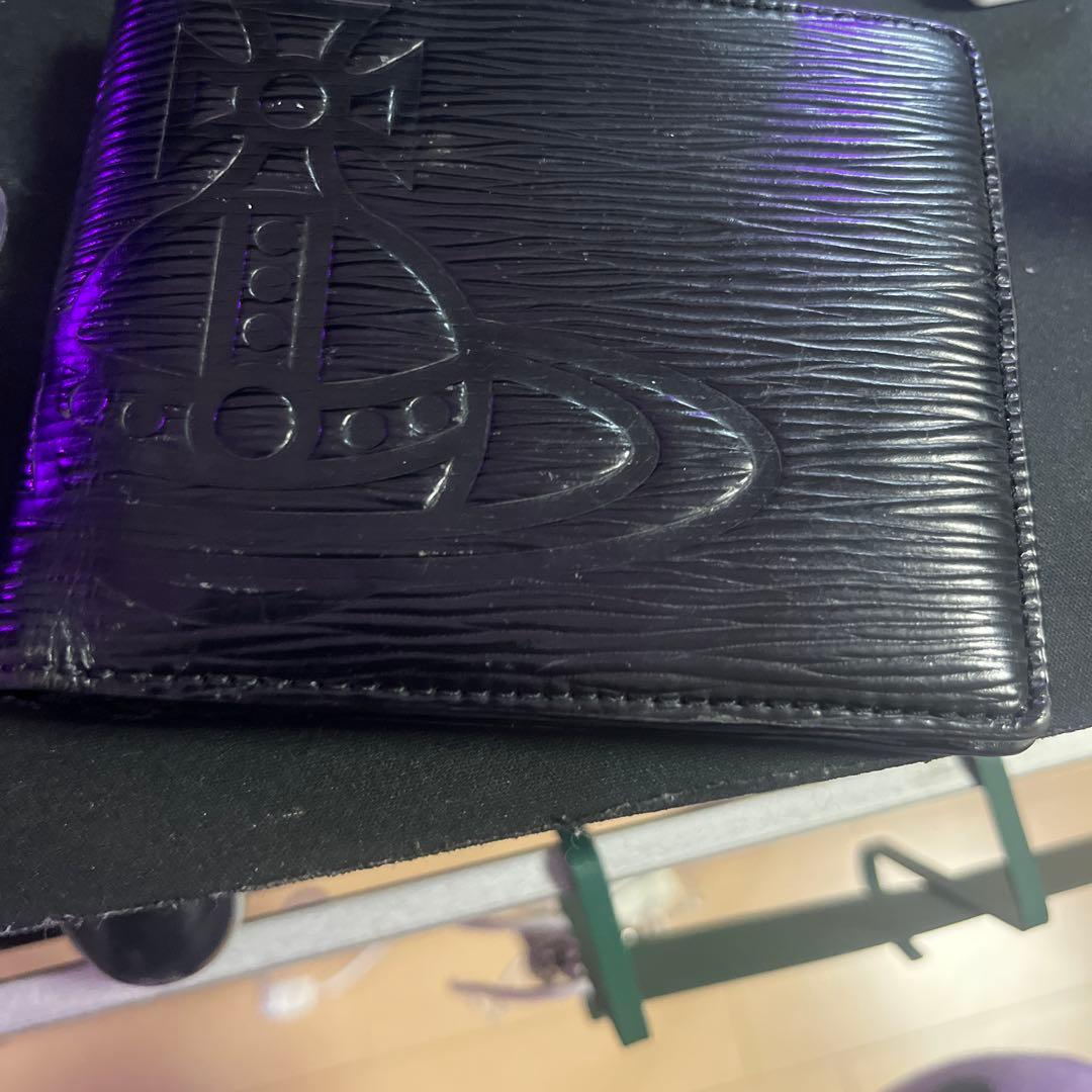 Vivienne Westwood ブラック 二つ折り財布 多少値下げ可能です