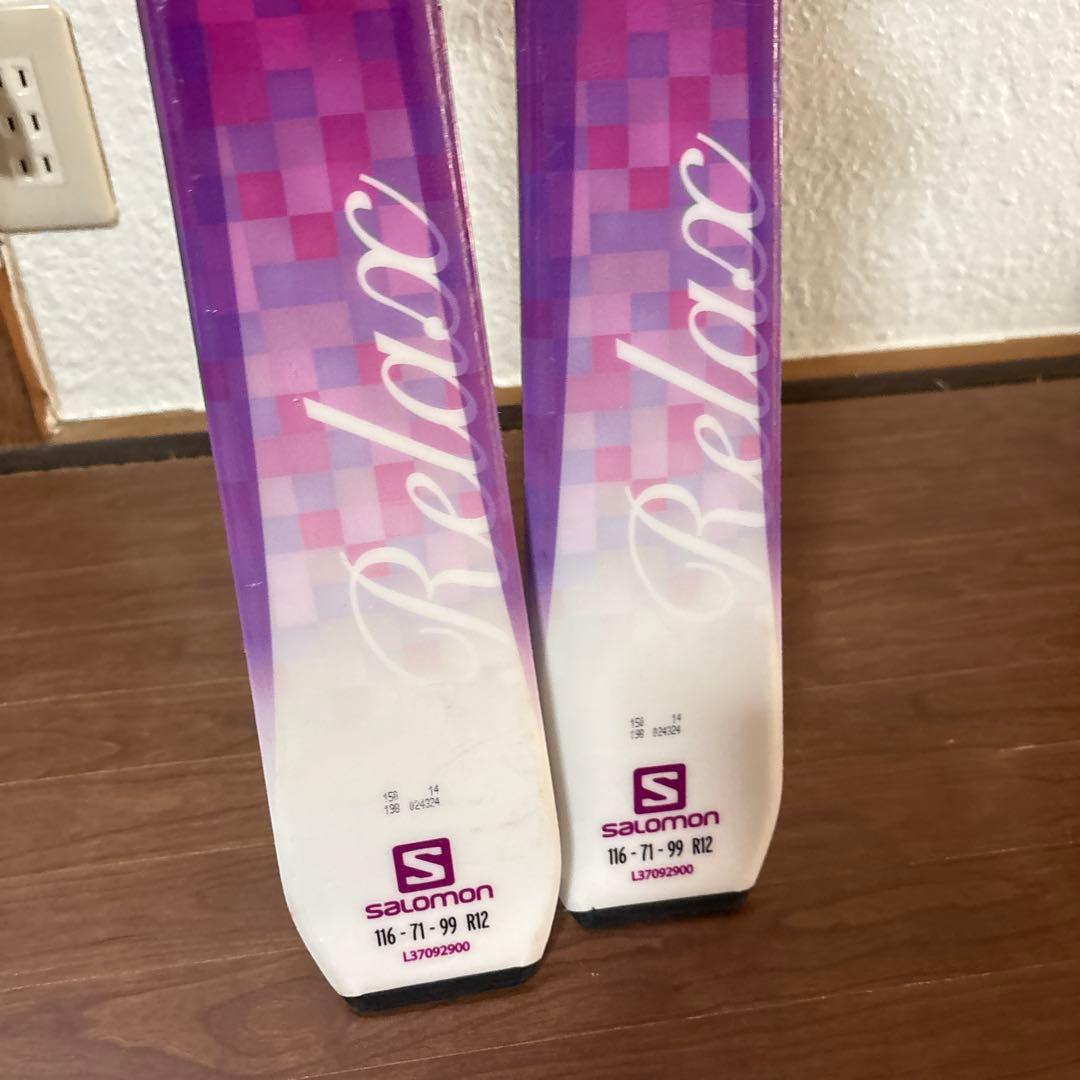 SALOMON スキー板　150センチ