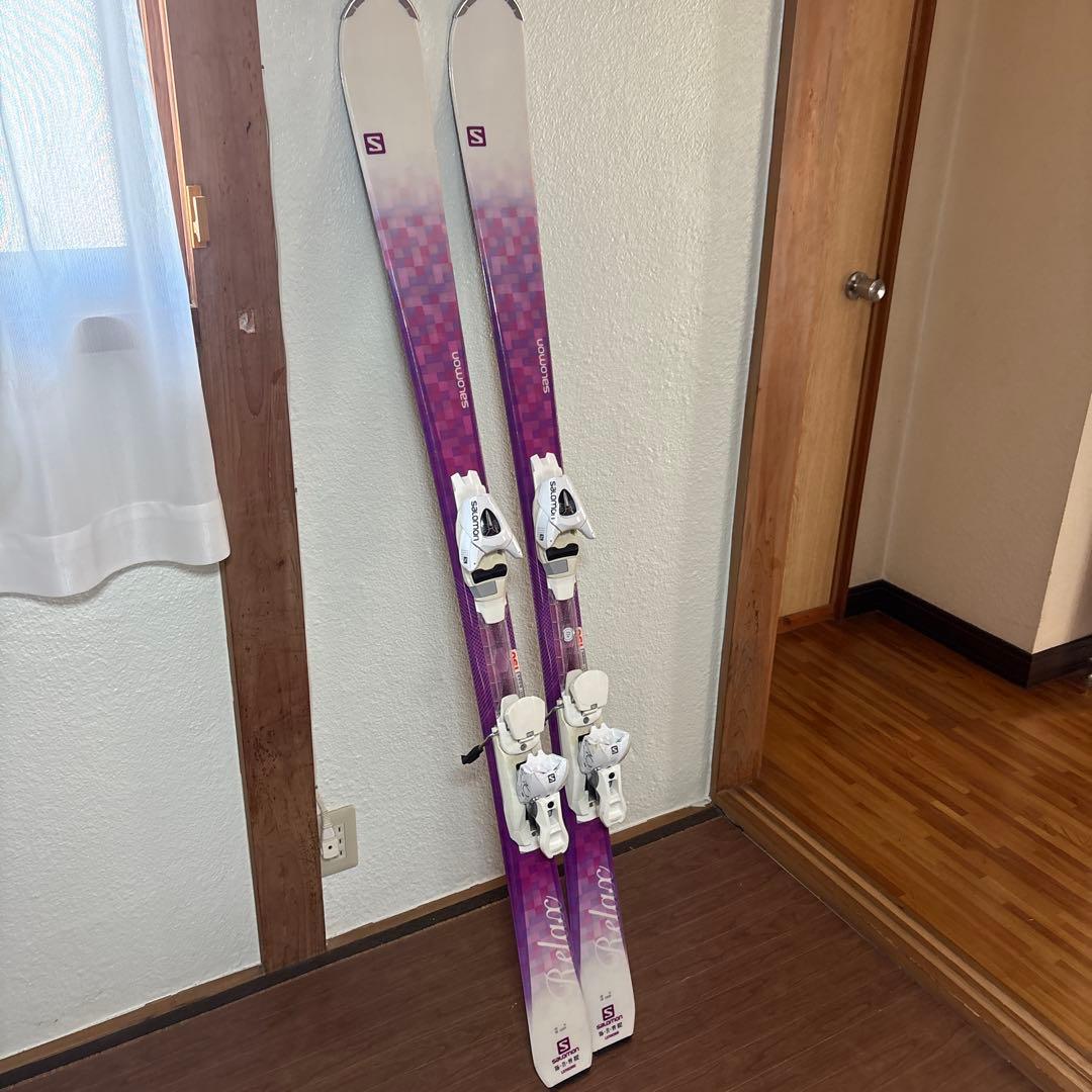 SALOMON スキー板　150センチ