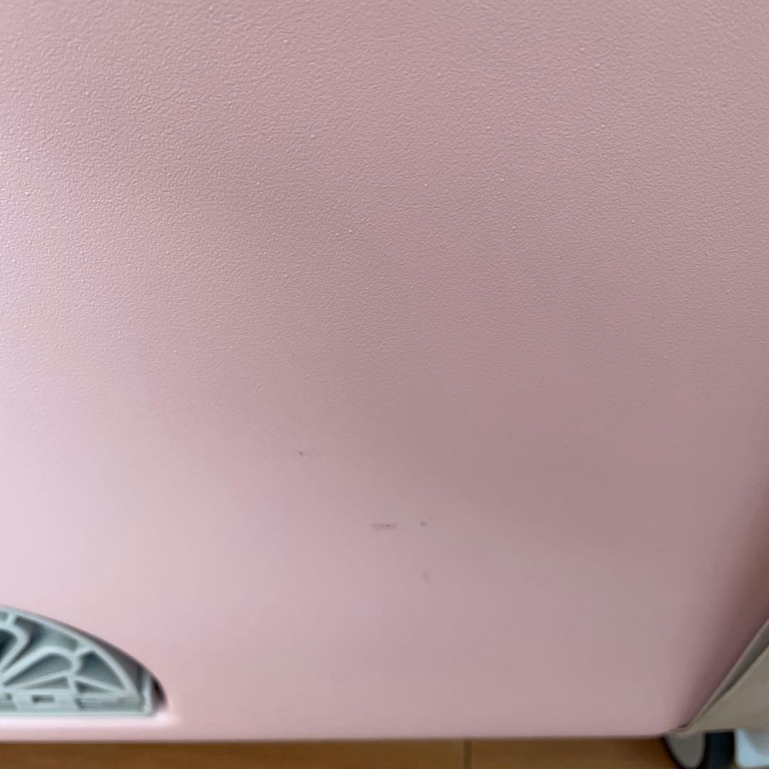 子供が乗れる キャリーケース キッズトラベル mini くすみピンク