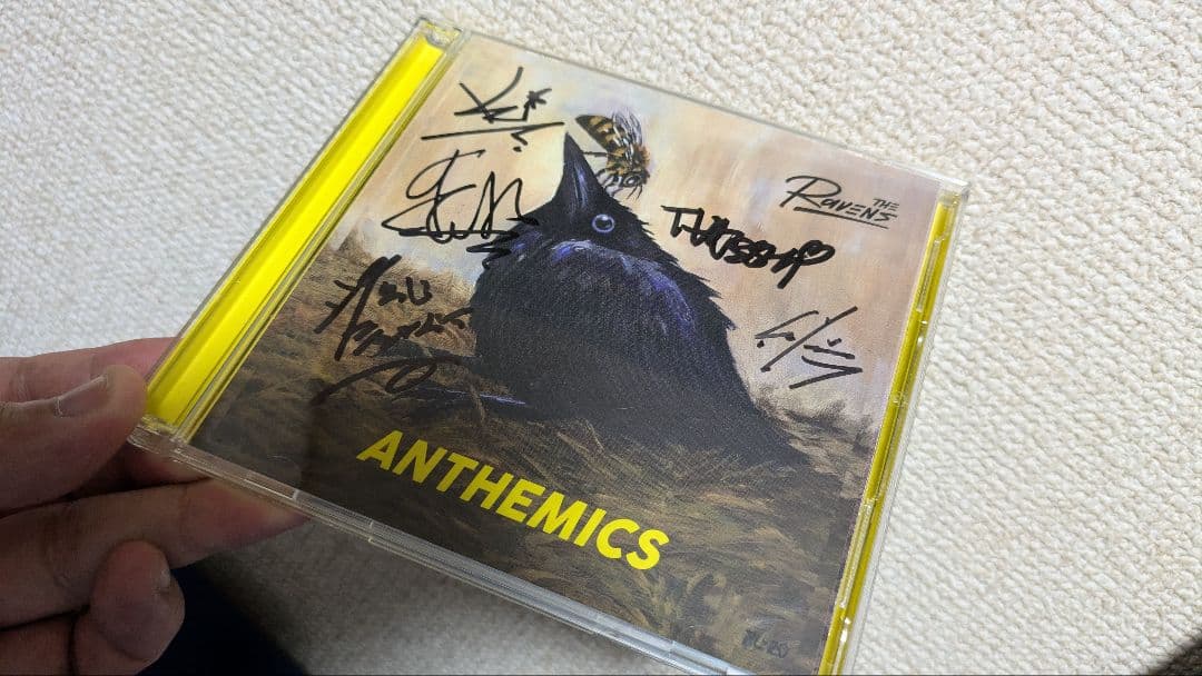 サイン盤　The Ravens ANTHEMICS 初回限定DVDつき