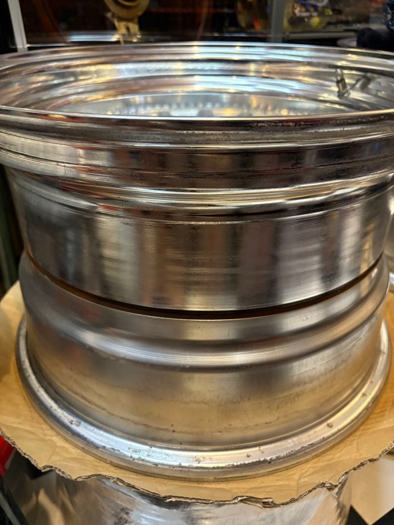 ラグナ　16インチ アルミ 5スポークホイール　深リム　ランクル　バケツリム