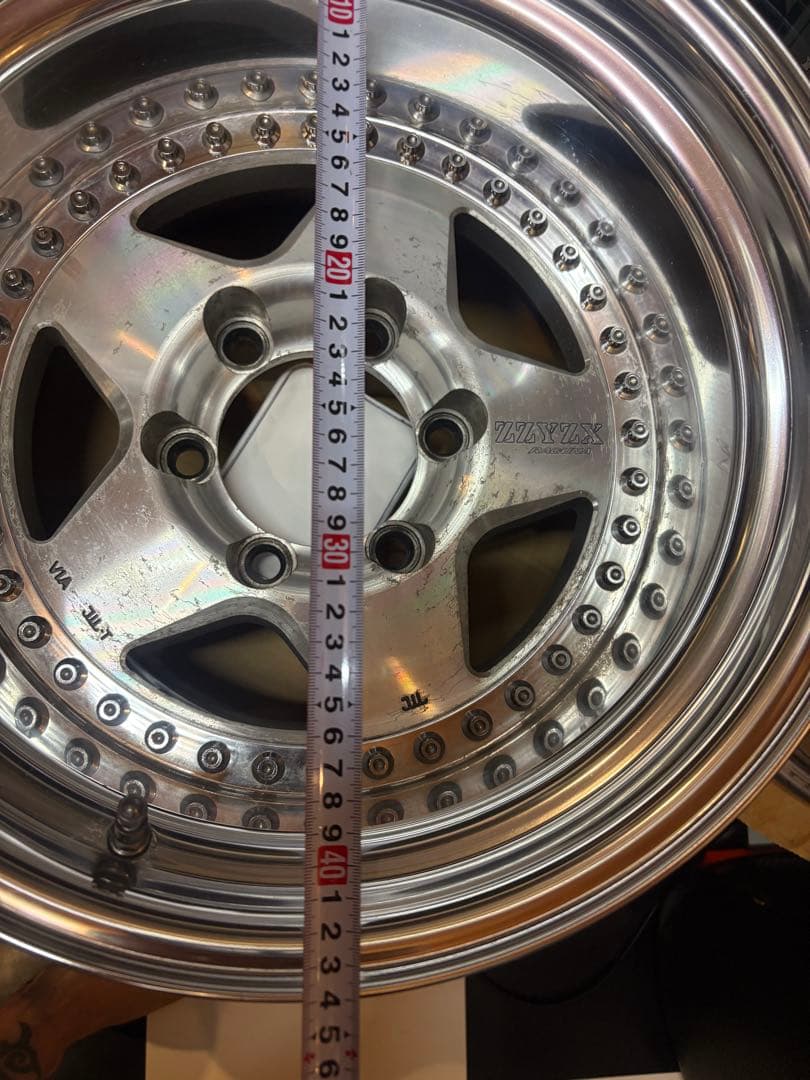 ラグナ　16インチ アルミ 5スポークホイール　深リム　ランクル　バケツリム