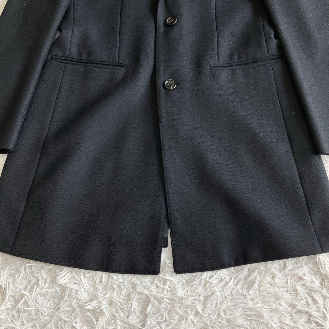 ◎極美品 タケオキクチ ドーメル 高級生地 大人コーデ 黒 シャドーロゴ M1