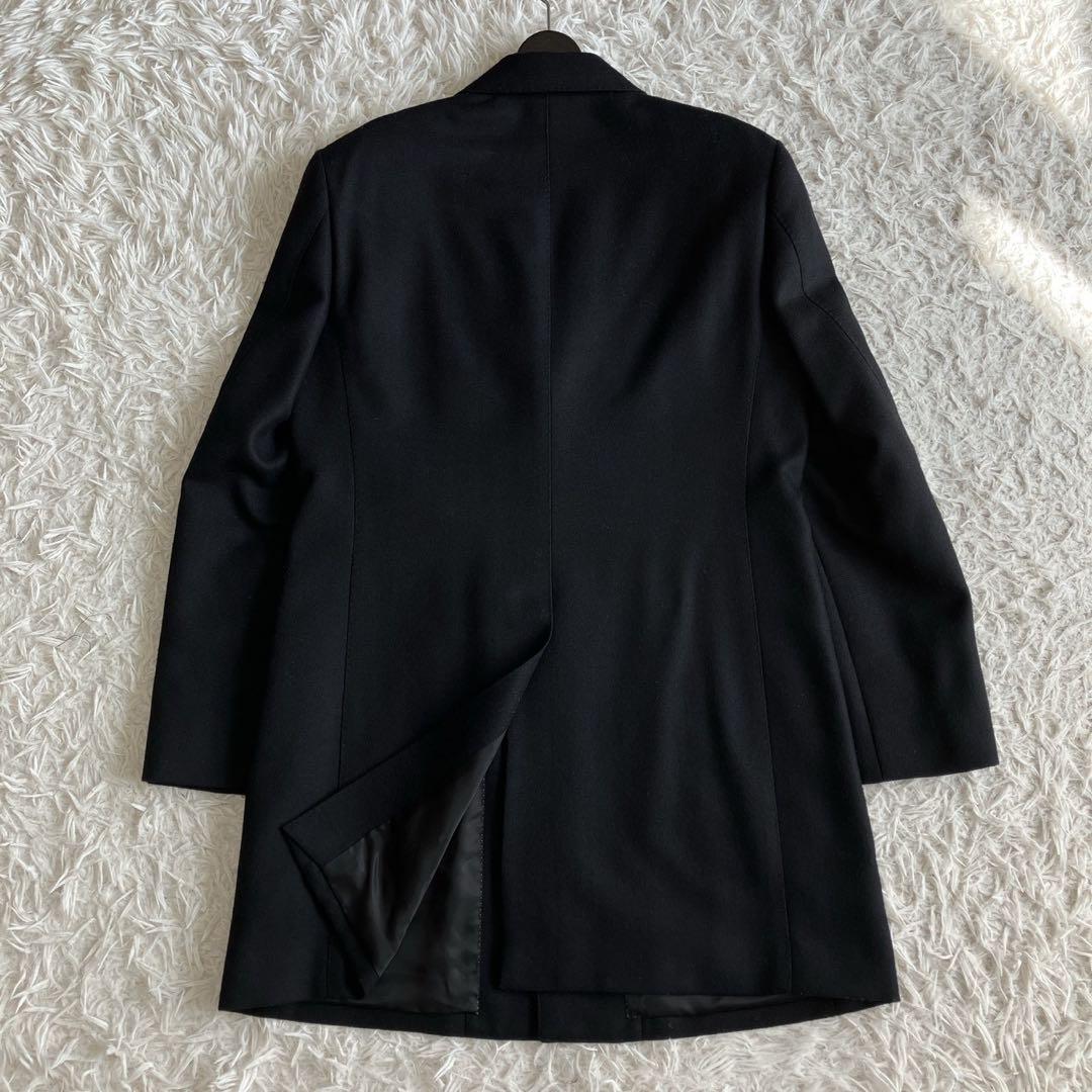 ◎極美品 タケオキクチ ドーメル 高級生地 大人コーデ 黒 シャドーロゴ M1