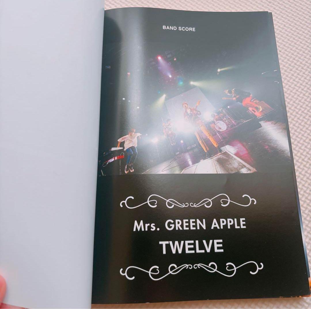 【廃盤&新品未使用】Mrs. GREEN APPLE TWELVE バンドスコア