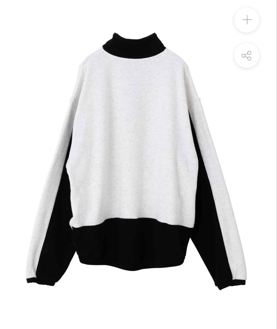 新品　SEA SPORTS BICOLOR HALF-ZIP PULLOVER