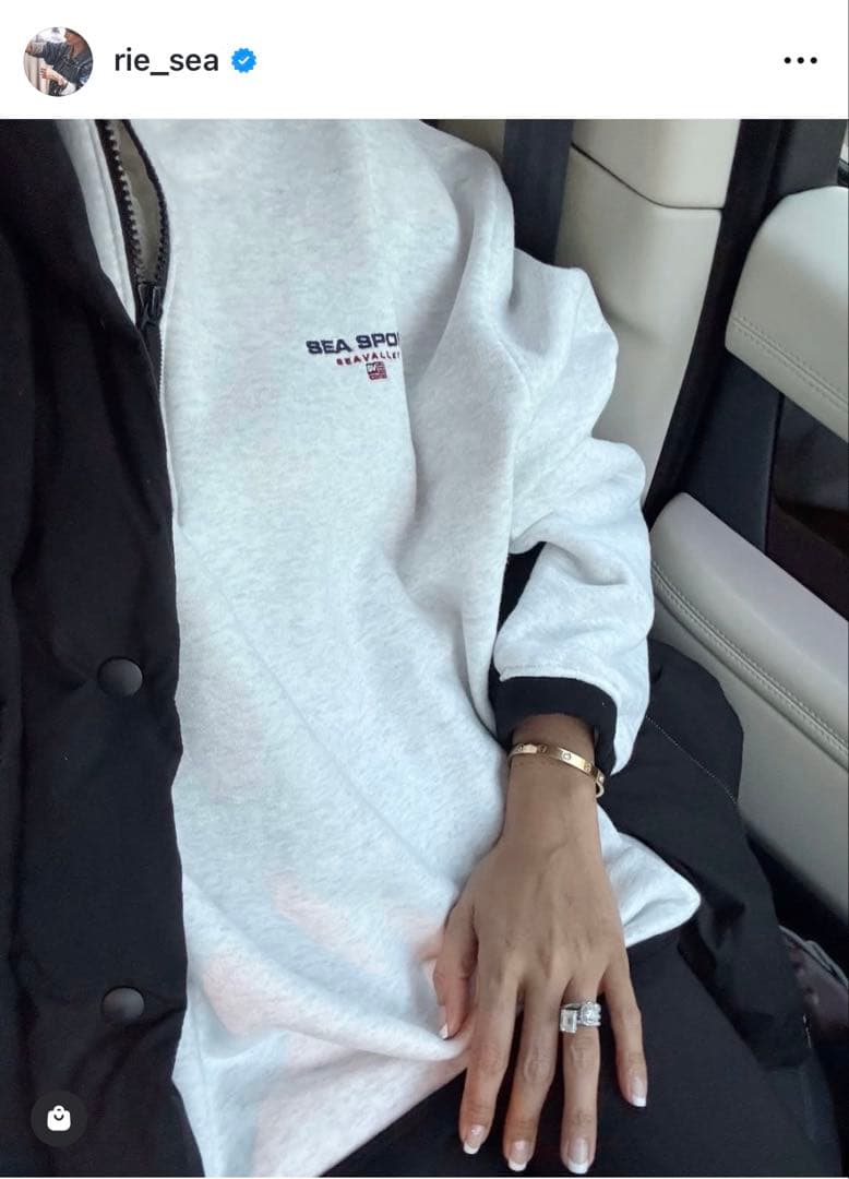 新品　SEA SPORTS BICOLOR HALF-ZIP PULLOVER