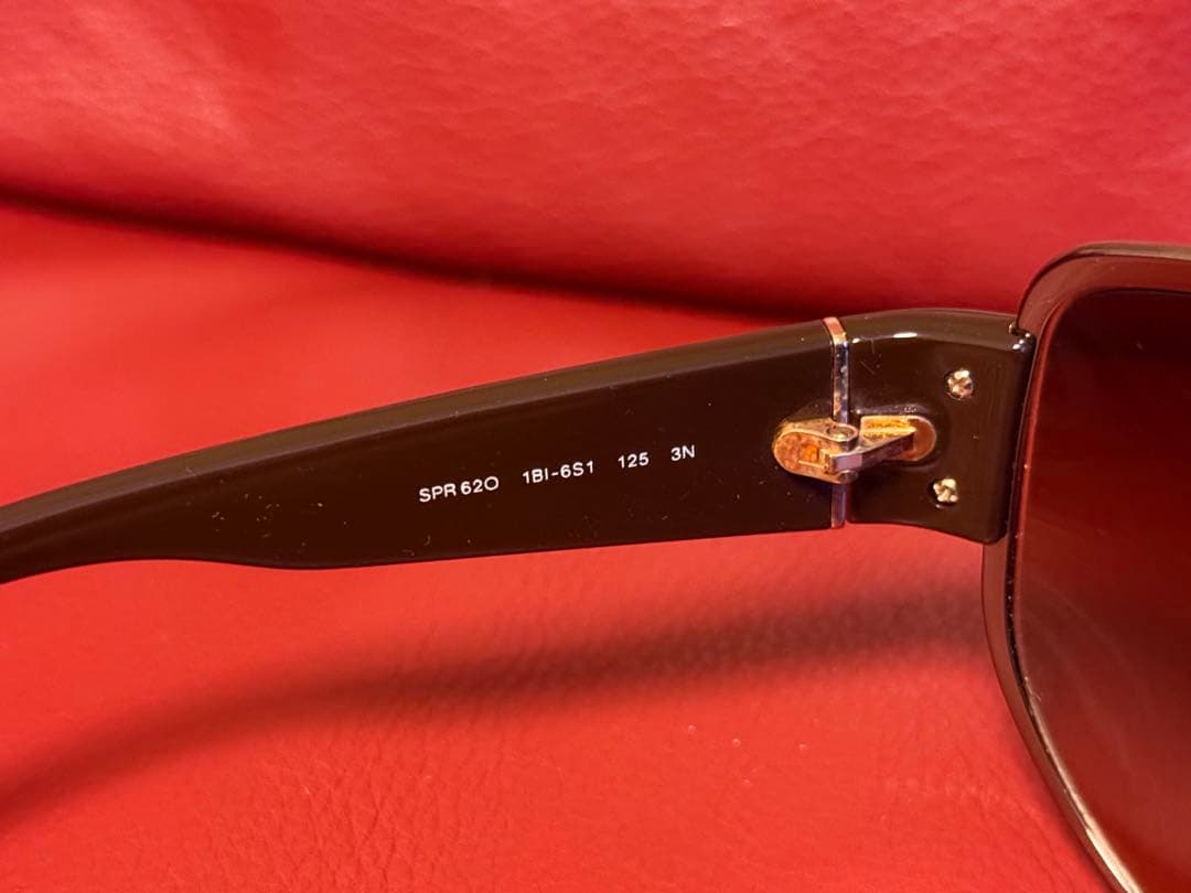 PRADA サングラス シールド スモーク イタリア製 ケース付 美品