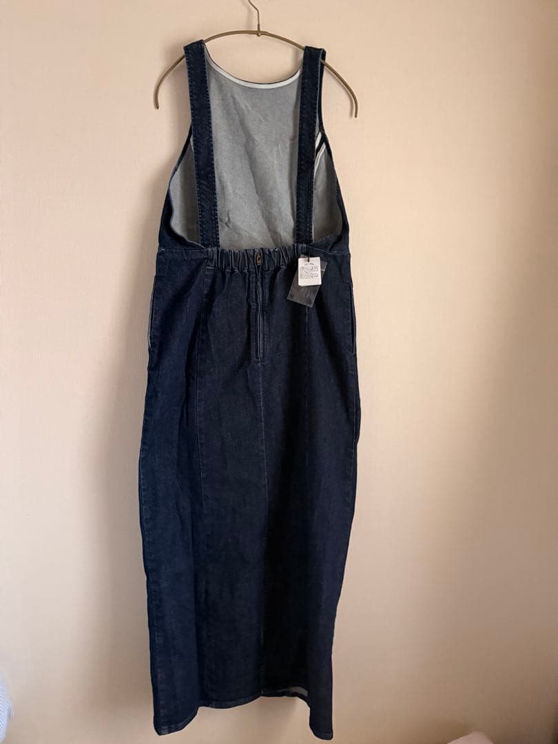 ロンハーマン　デニムエプロンドレス