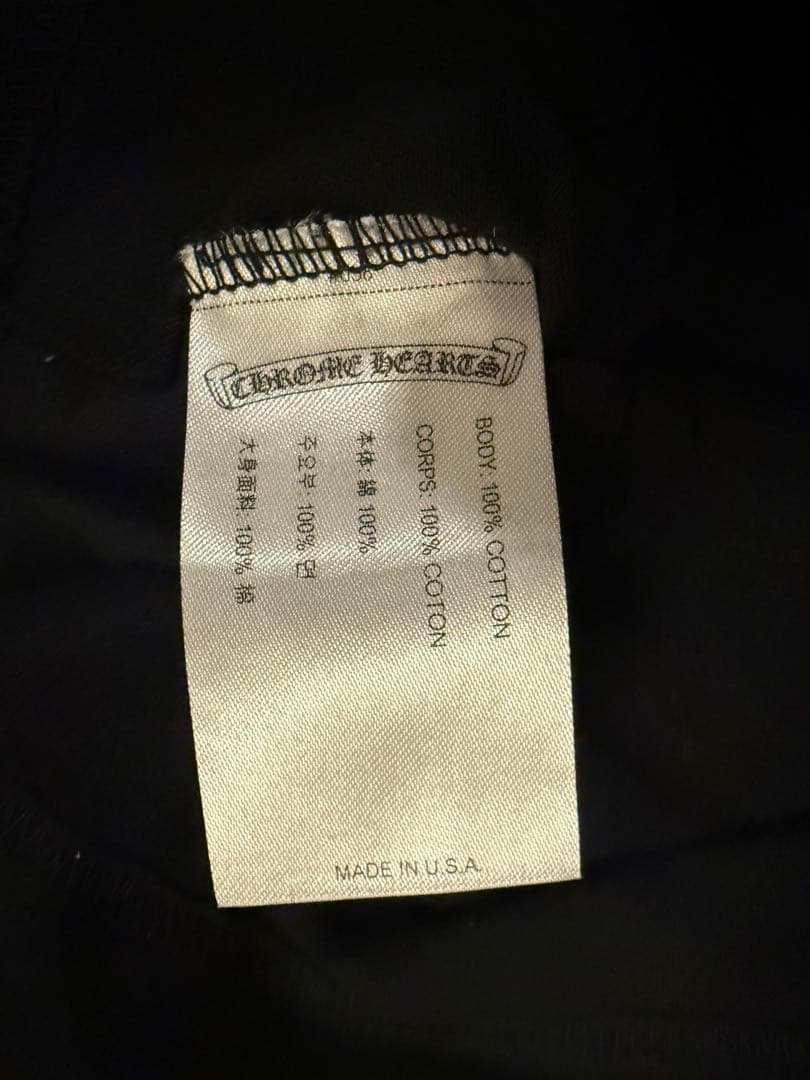 CHROME HEARTS フローラル ホースシュー ロングスリーブTシャツ