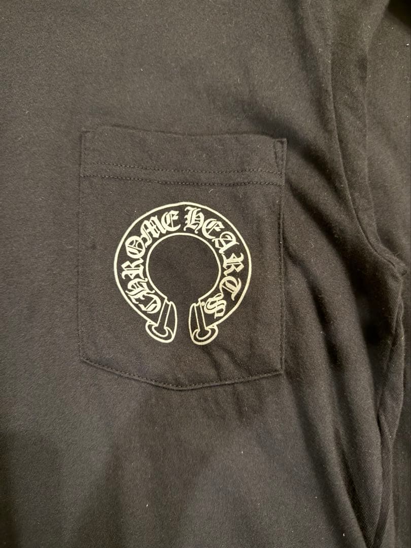 CHROME HEARTS フローラル ホースシュー ロングスリーブTシャツ