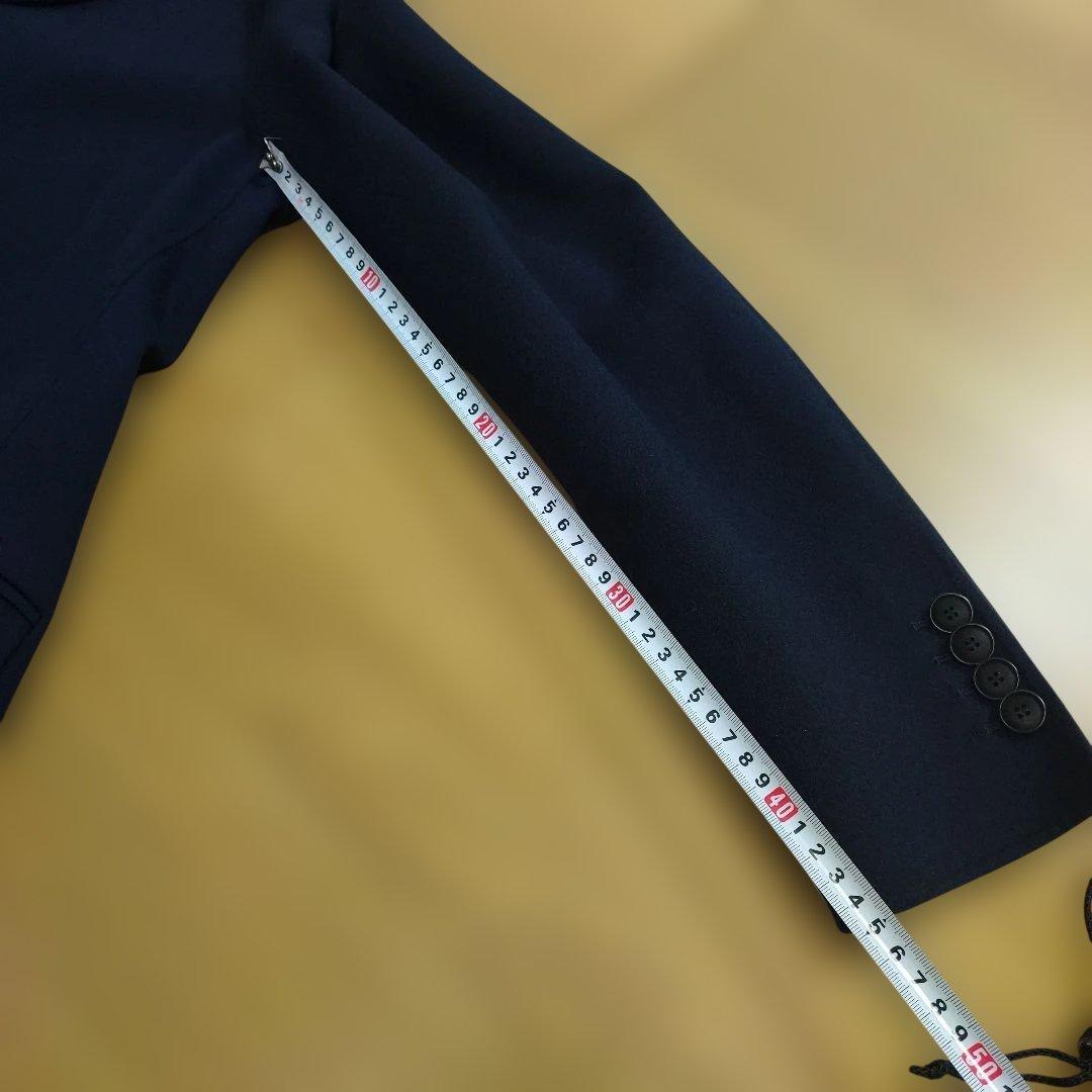 Giorgio Armani ネイビー ダブルブレストカシミヤコート　Мサイズ