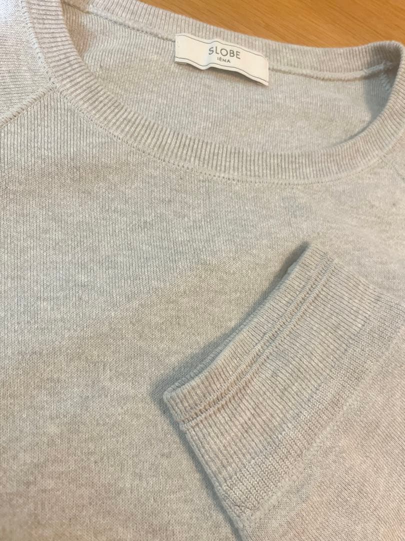 SLOBE IENA スムースオーバーニット