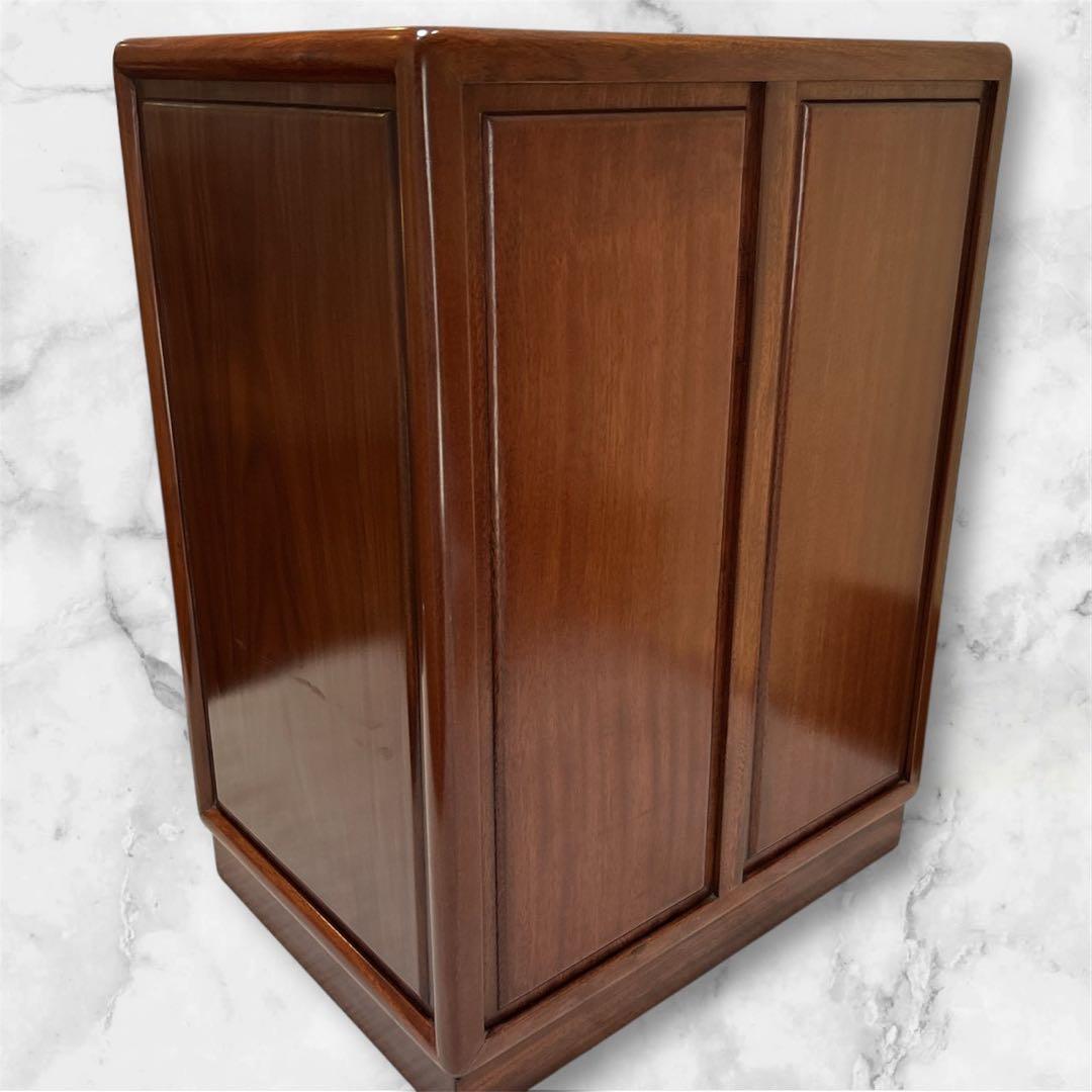 骨董品 螺鈿細工 チェスト タンス 五段チェスト 小物収納 木製 引き出し 螺鈿