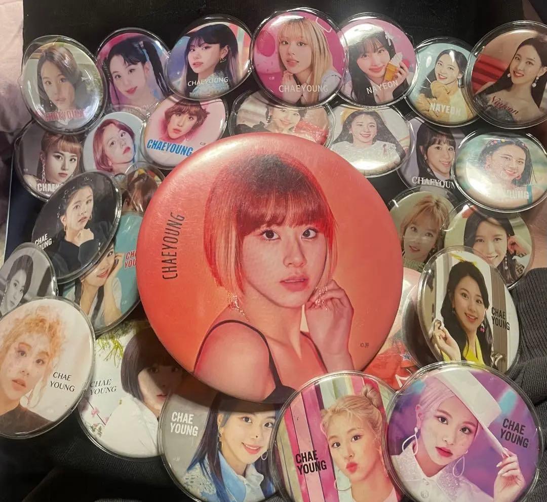 チェヨン缶バッジ　チェヨングッtwice