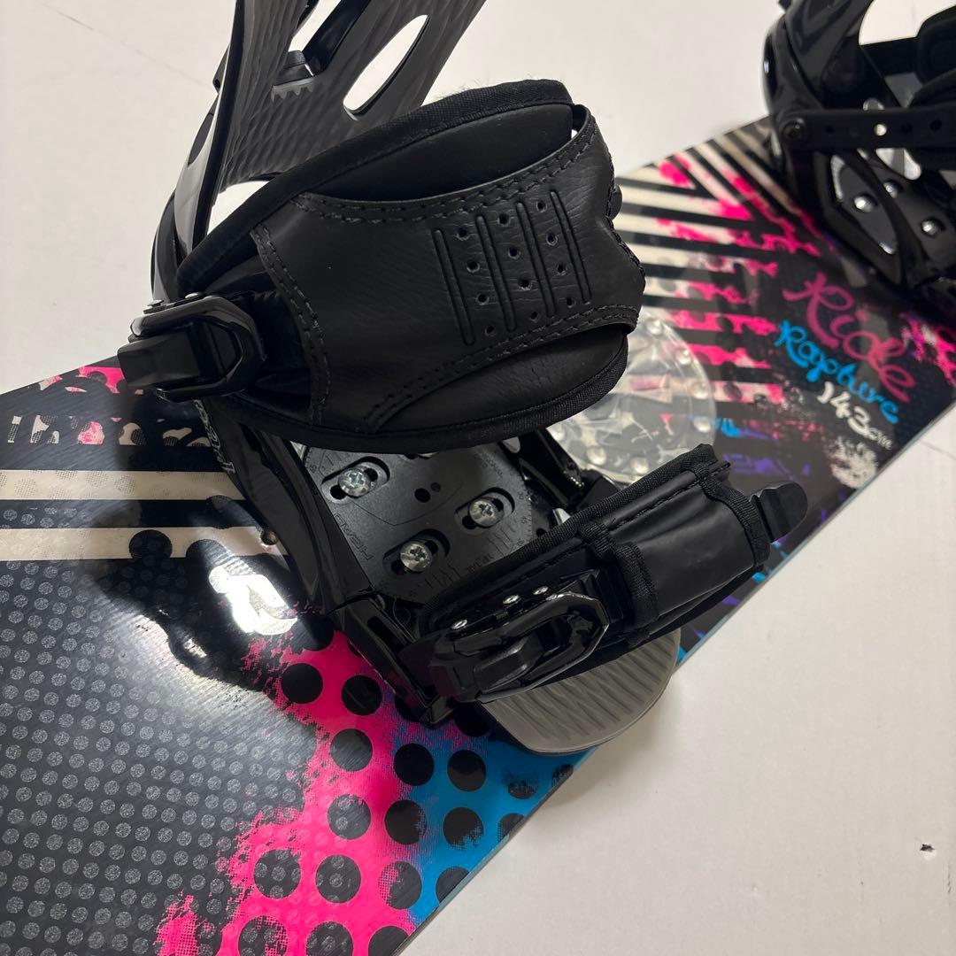 Ride Rapture 143cm head ビィンディングサイズSセット