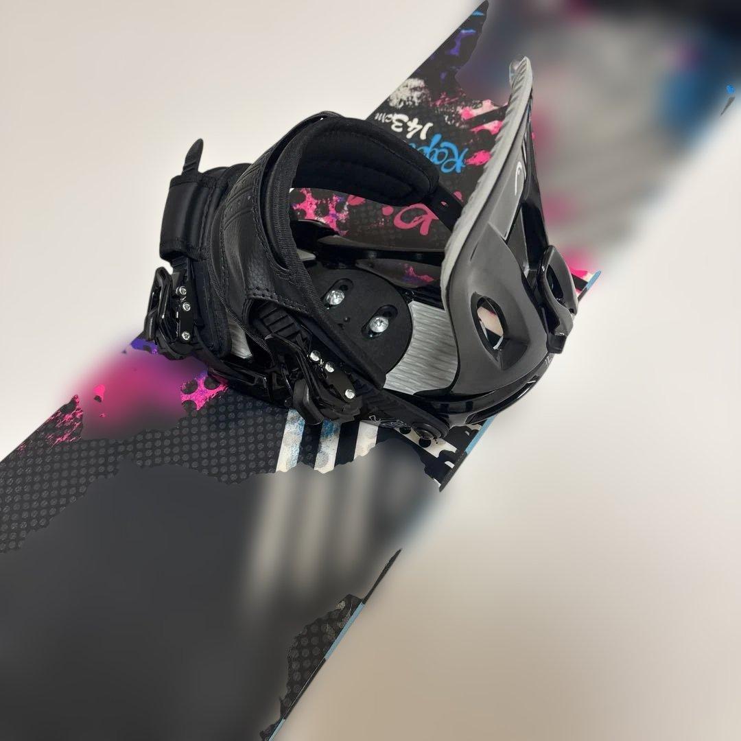 Ride Rapture 143cm head ビィンディングサイズSセット