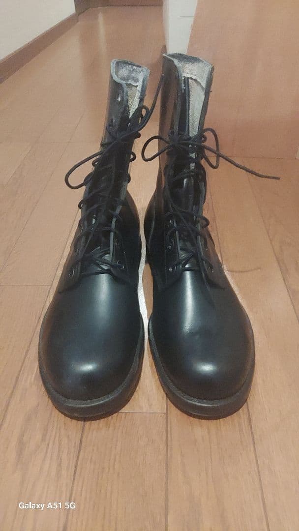 67年製 米軍 ベトナム戦争 海兵隊 レザーコンバットブーツ デッドストック