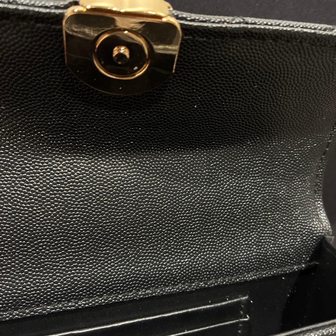 CHANEL シャネル　make up ノベルティ　チェーンショルダーバッグ　黒