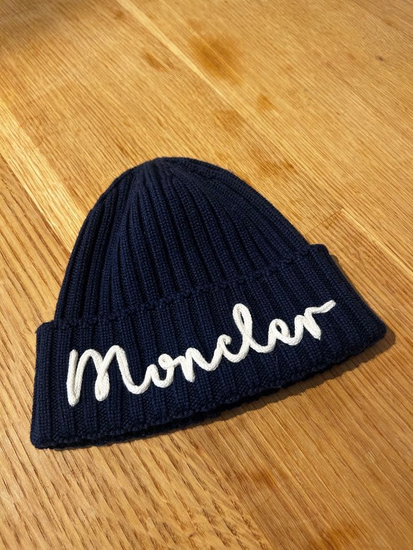 モンクレール　ウールニット帽