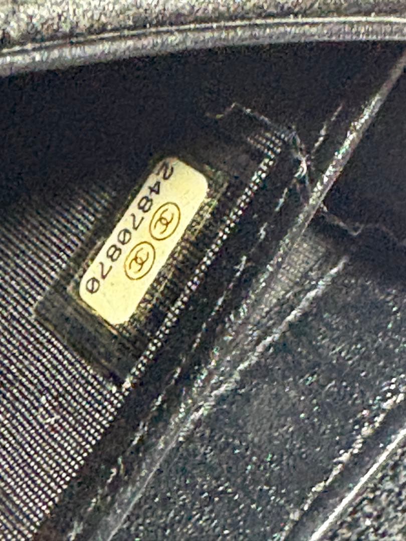 希少レアCHANEL シャネル スターエンボス 長財布 ラムスキン