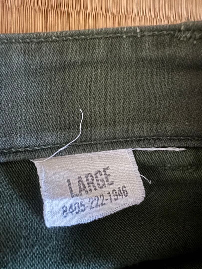 60s us.army ベイカーパンツ　OG107 初期