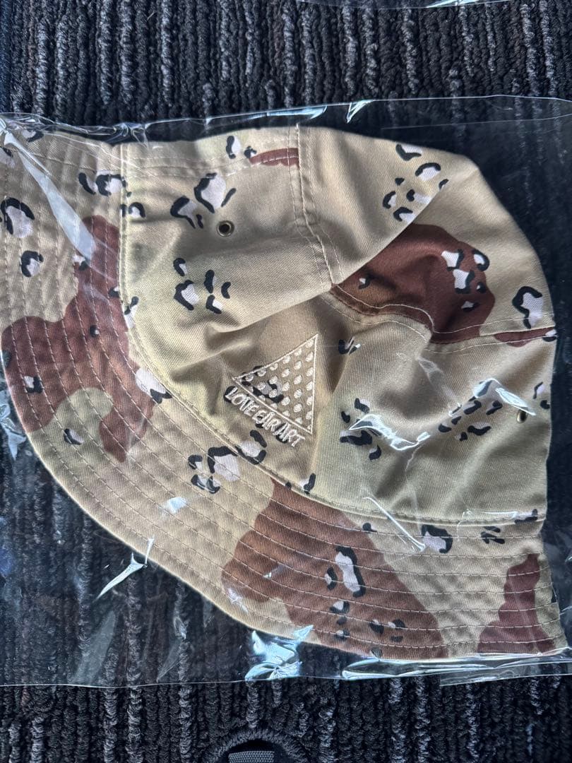 love ear art バケットハット HRCS2025 カモ【新品、未使用】